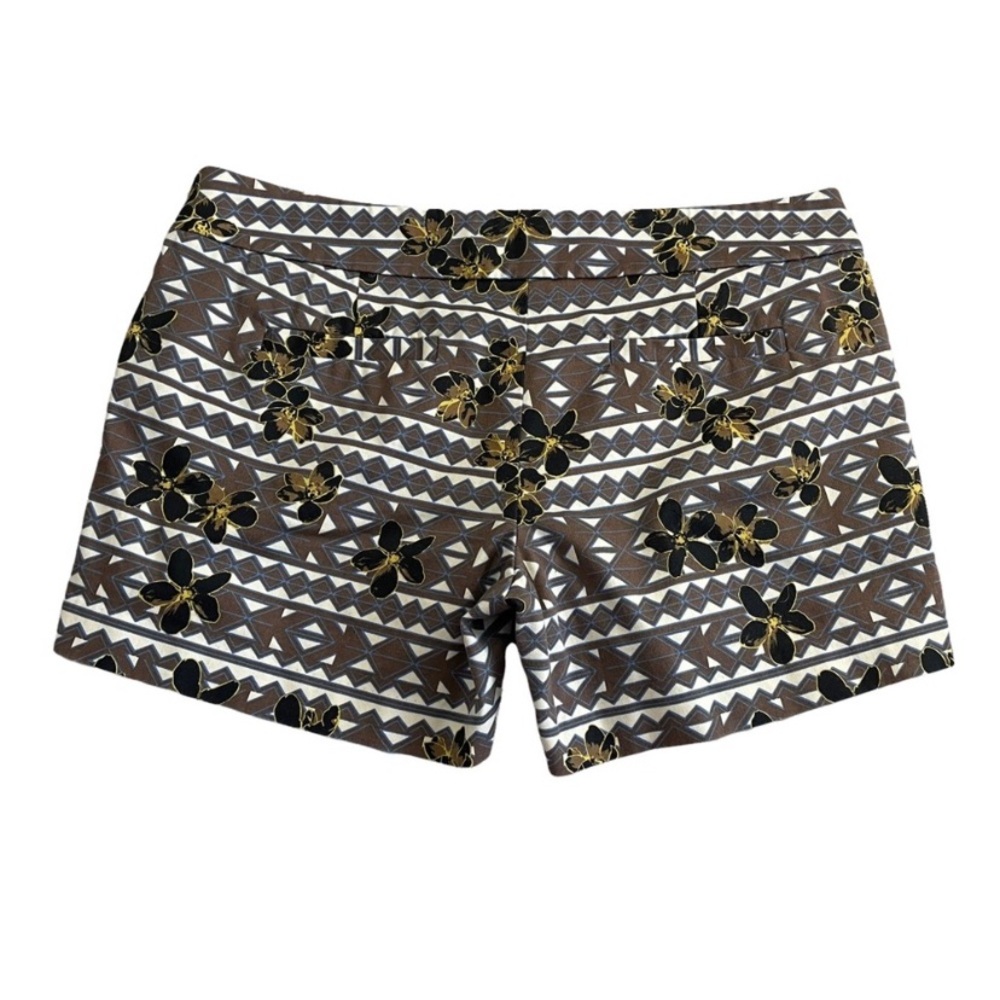 J. Crew Floral Hawaiian Stretch Flat Front Shorts 14